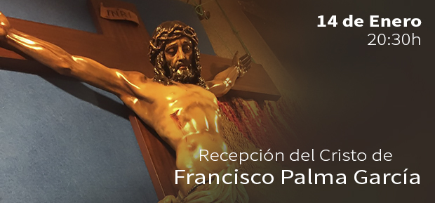 Recepción del Cristo de Francisco Palma García.