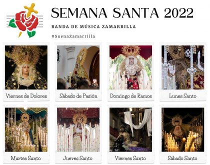 ACTUACIONES BANDA DE MÚSICA SEMANA SANTA 2022